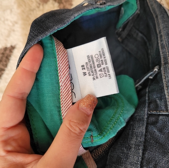 Joe's Jeans Dark Blue Flare & Wide Leg Denim - Picture 7 of 10